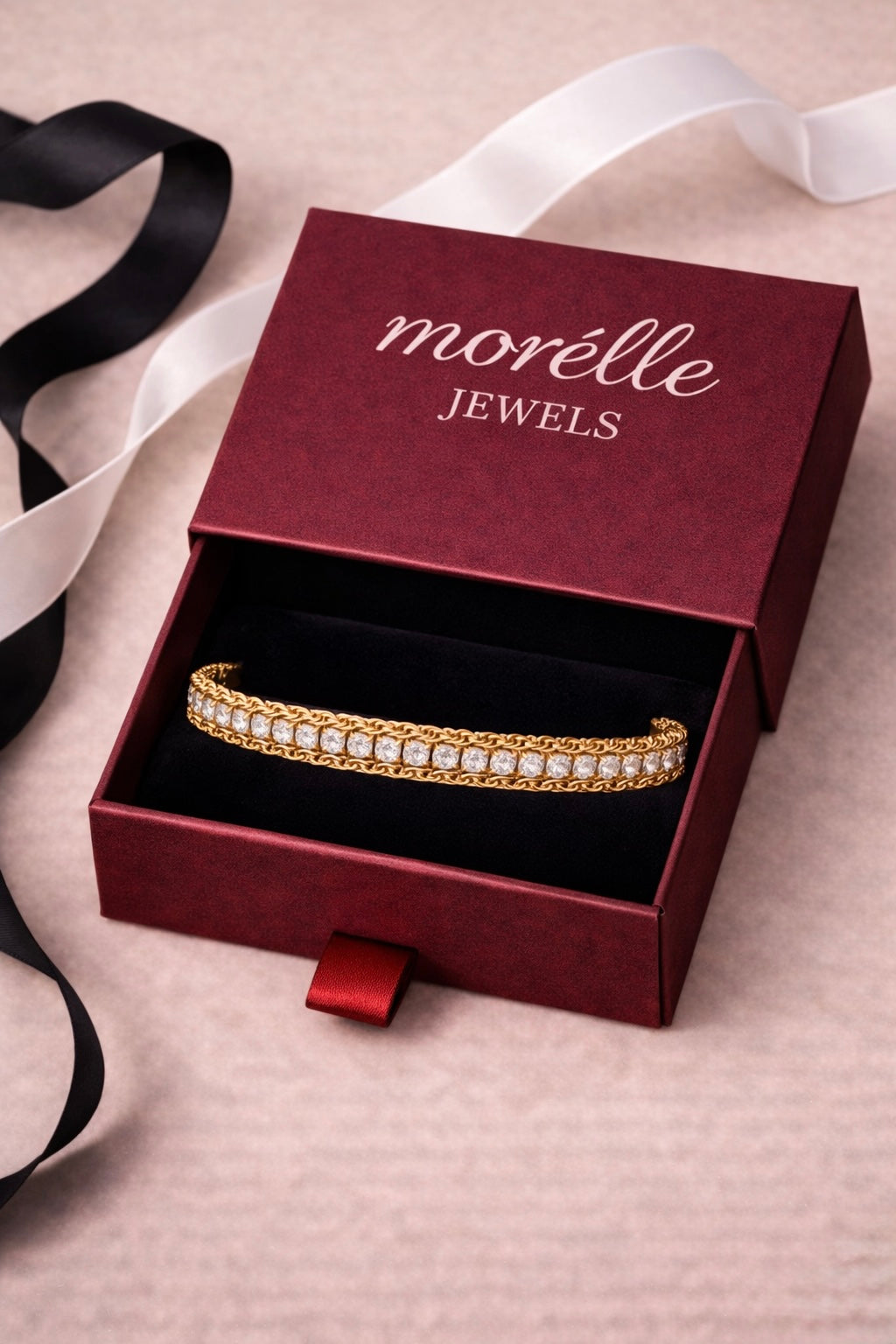 Braided Crystal Bracelet