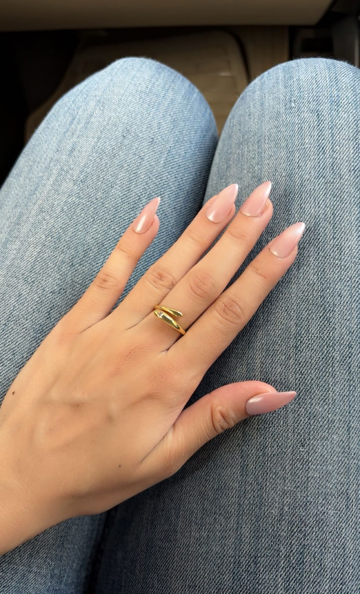 Golden Embrace Ring