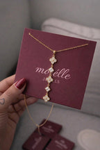 Clover Drop Necklace