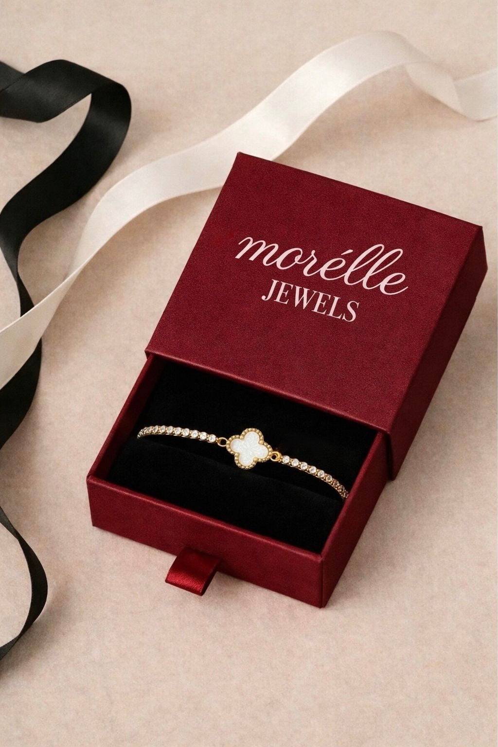 Clover Tennis Bracelet