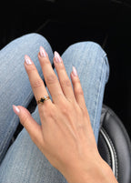 Noir Clover Ring