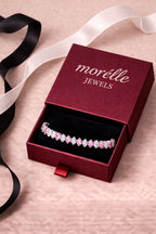 Blush Crystal Tennis Bracelet
