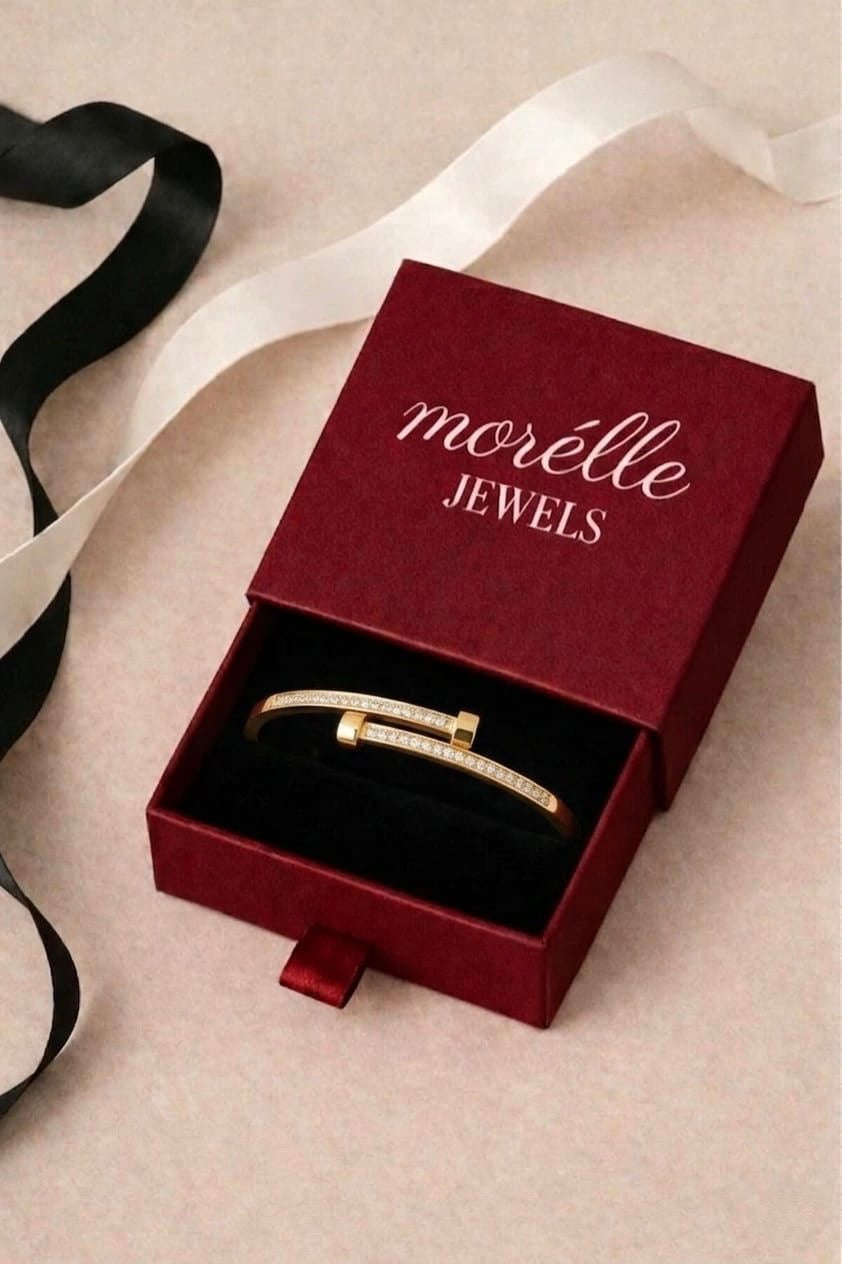 Crystal Nail Bracelet