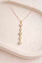 Clover Drop Necklace