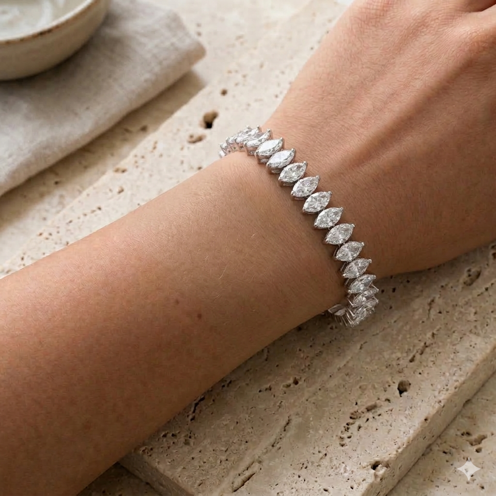 Crystal Tennis Bracelet