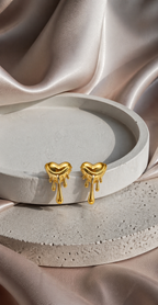 Liquid Heart Earrings