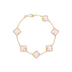 Blush Clover Bracelet