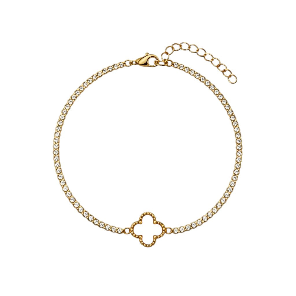 Clover Tennis Bracelet