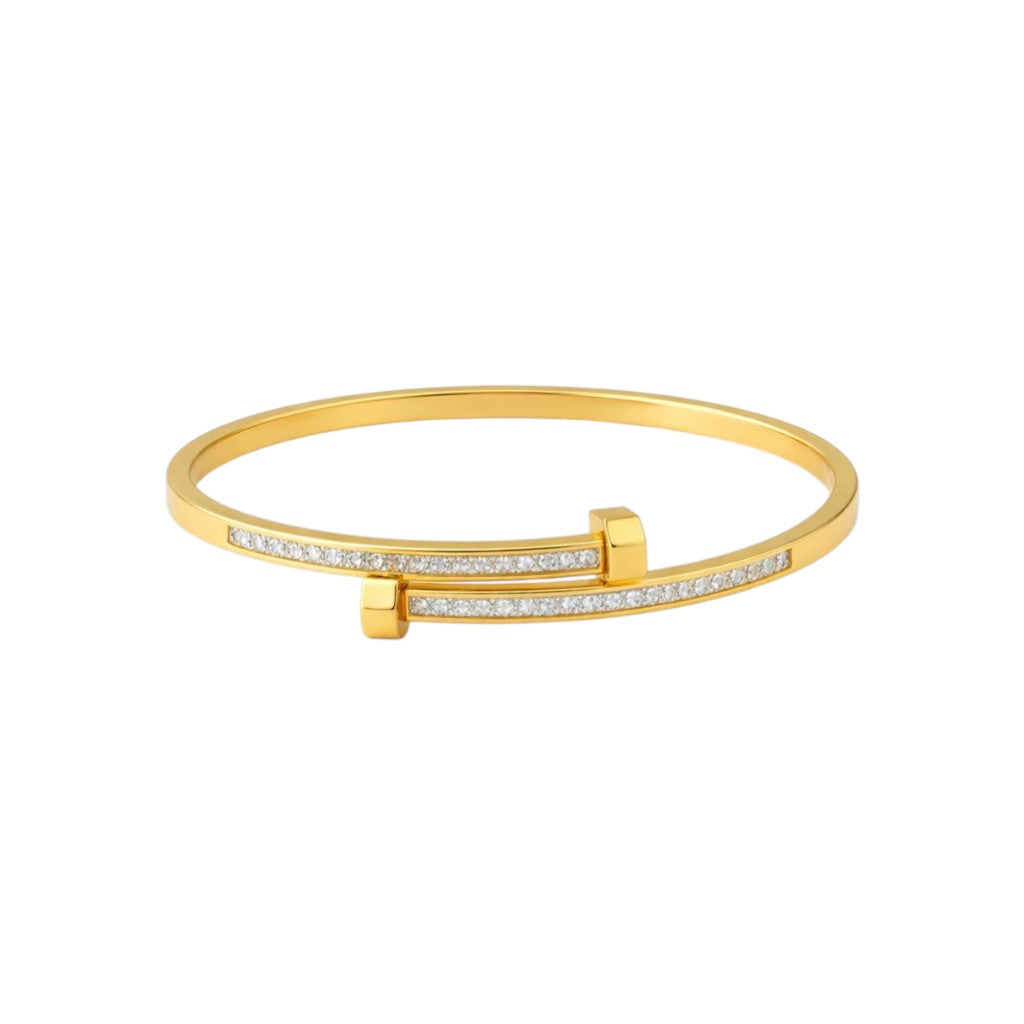 Crystal Nail Bracelet