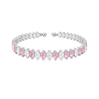 Blush Crystal Tennis Bracelet