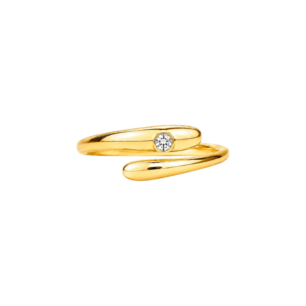 Golden Embrace Ring