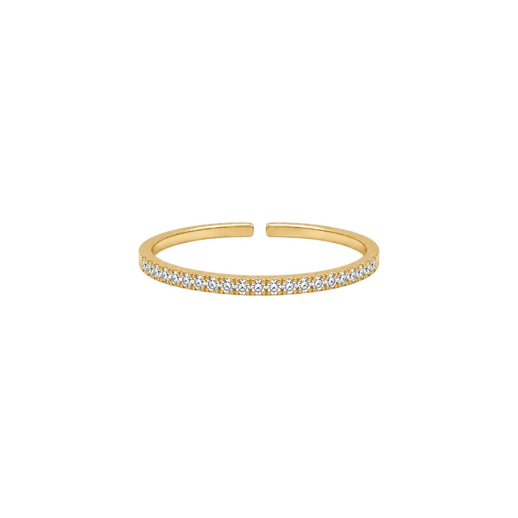 Crystal Line Ring