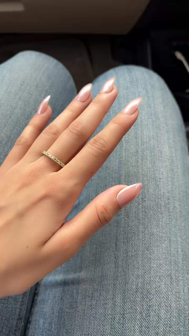 Crystal Line Ring