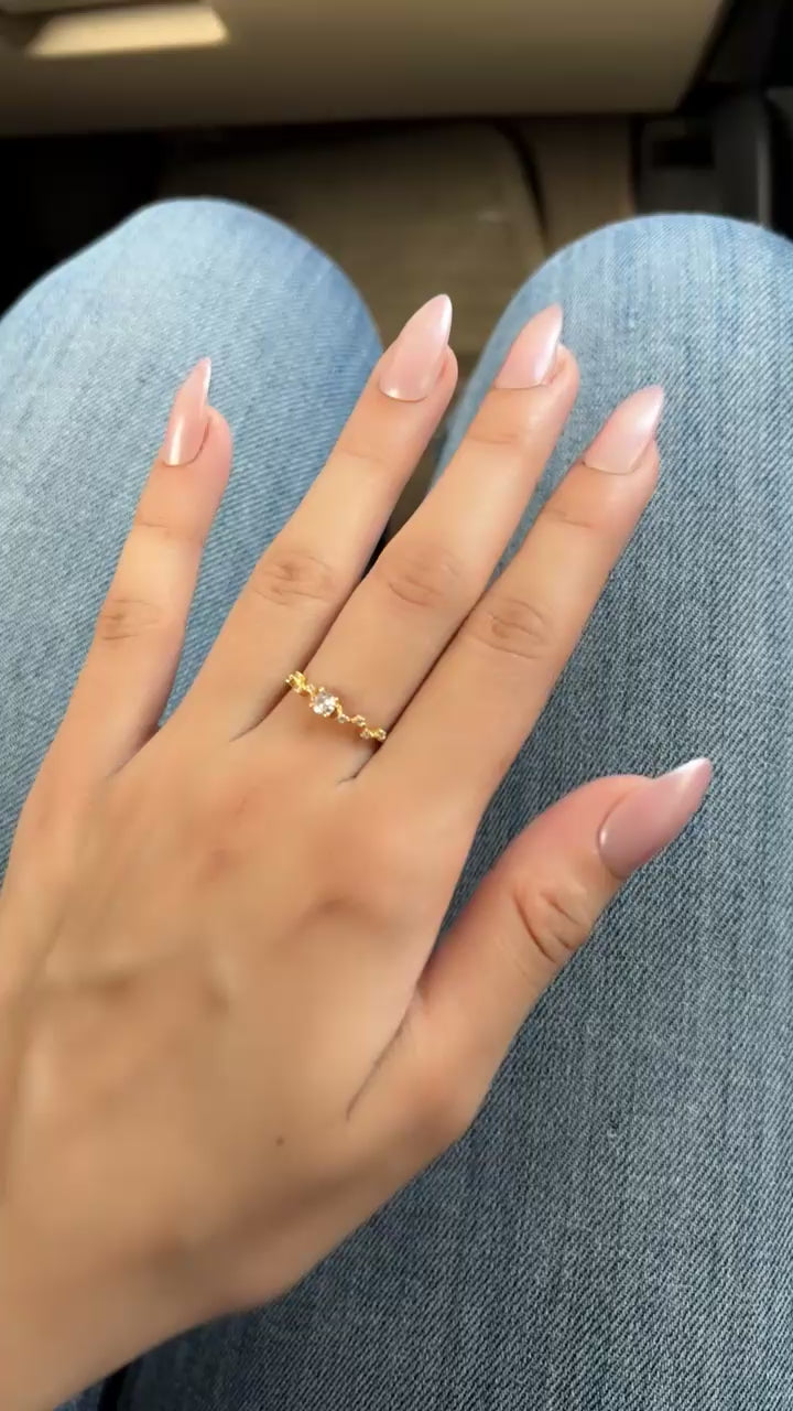 Twinkle Crown Ring