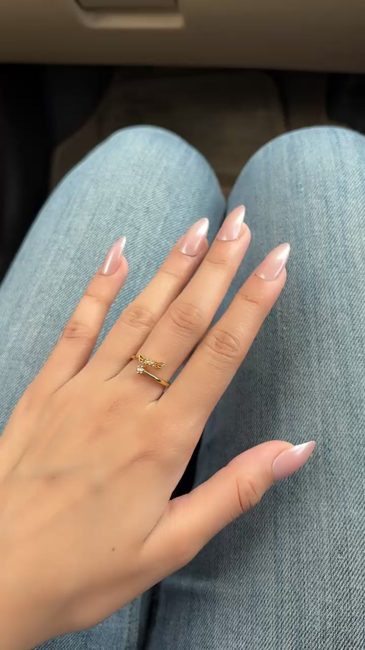 Angel Wink Ring